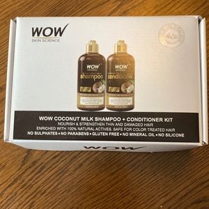 WOW Coconut Milk Shampoo and Conditioner